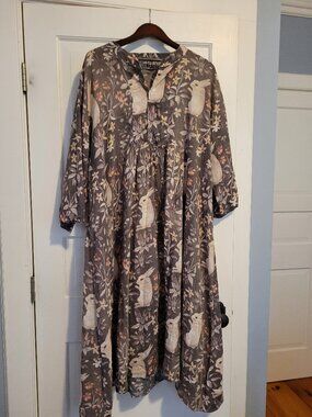 Magnolia Pearl Floral and Bunny Dress